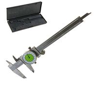 iGaging 100-164 Fractional & Decimal Inch Combination Dial Caliper, 6"