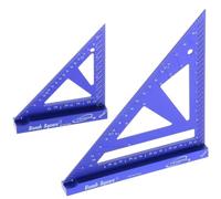 iGaging Bench Square 4" & 7" (Aluminum, Set), Tri Square Set, #36-BS-47-A