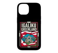 Igaliku Greenland Flag Norse Ruins Vintage Travel Art Case for iPhone 14