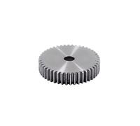 IGASHI machinery Industrial Pinion Gear 1Pcs 8-19 Tooth Module 1 Spur Gear Thick 10mm Carbon Steel Metal Transmission Pinion Gear Process Hole (Size : 14 Teeth(Bore 6mm)