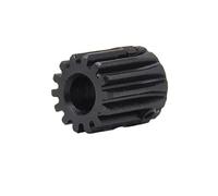 IGASHI machinery Industrial Pinion Gear 1pcs Mod 1 Pinion Gears 10T 12T Bore 4/5/6mm Steel Spur Gear Transmission Accessories Motor Parts (Size : 6mm, Color : 10 Teeth)