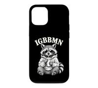 IGBBMN Raccoon Drinking Iced Coffee It's Gonna Be Bad Meme Case for iPhone 12/12 Pro