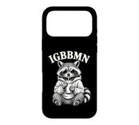 IGBBMN Raccoon Drinking Iced Coffee It's Gonna Be Bad Meme Case for iPhone 17 Pro Max