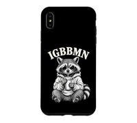 IGBBMN Raccoon Drinking Iced Coffee It's Gonna Be Bad Meme Case for iPhone XS Max