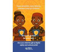 Igbo-English Digital Safety Flashcards for Kids | Educational Cyber Security Cards | Bilingual Family Resource for Good Digital Living | Stay Safe from Cyberbullying| Cultural Wisdom