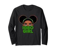 Igbo Girl - Cute Nigerian Girl Of Nigeria Long Sleeve T-Shirt