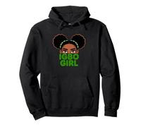 Igbo Girl - Cute Nigerian Girl Of Nigeria Pullover Hoodie