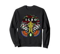 Igbo Girl - Nigerian Culture Smooth Letters Design Sweatshirt