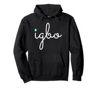 IGBO Nigerian Culture Large Letters Pullover Hoodie