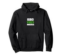 Igbo Vibes - Ancestry Initiation Cool Nigerian Pullover Hoodie