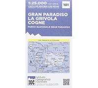 IGC Italien 1 : 25 000 Wanderkarte 101 Gran Paradiso