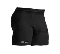 iGD | Men’s Compression Ductor Shorts V2 | Muscle Recovery Technology, Prevents Injury & Enhances Performance for High Intensity Sport & Long Distance Events | Unique 4-Way Stretch | Black (S)