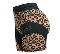 iGD Women's Compression + Ductor Shorts V2 Leopard XS