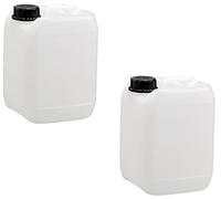 IGE 2 x 10L Plastic Jerry Can