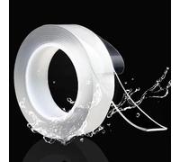IGE 5M Nano Magic Tape - Double-Sided Adhesive Tape - 5m x 20mm x 2mm - Strong, Waterproof, Heavy-Duty Mounting Tape for Home, Office, DIY, Wall Fixing & Furniture, Washable, Reusable and Traceless