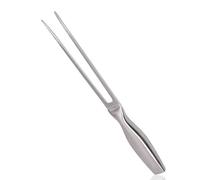 IGEAIIE Stainless Steel Meat Fork, Heavy-Duty Carving Fork with Ergonomic Handle, Perfect for BBQ, Roasting, and Carving, Durable and Dishwasher Safe, Ideal Kitchen Utensil