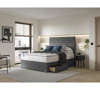 iGel NanoTech 2050i Divan Bed Set on Glides King Bespoke Mineral