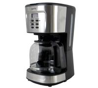 Igenix 1.5L Coffee Maker, 900W, LCD Display, 24 Hour Programmable Timer, Delay Brew, Keep Warm, Anti-Drip, Stainless Steel, IGCM01250SS