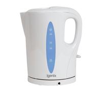 Cordless Jug Kettle, 1.7 Litre, 2200 W, White, Igenix IG7270
