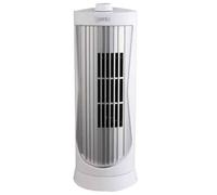Igenix 12" Mini Tower Fan White Quiet Oscillating Cooling Desk Fan UK
