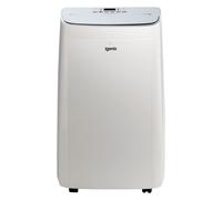 Igenix 12000 BTU 4-in-1 Portable Air Conditioner, Cooling & Heating Fan with Dehumidifier, Dual Motor, 23m² Coverage, A Rated, 24hr Timer, IGAC03012W