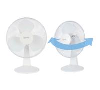 Igenix 16" Oscillating Desk Fan Quiet 3-Speed Tilt Adjustable Office Home Fan [EEK: A+++]