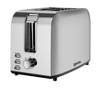 Igenix IGT0209SS Stainless Steel 2 Slice Toaster - Silver - Wilko