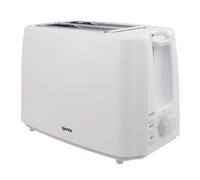 Igenix IG3011 2 Slice Toaster, Deep Slots and Adjustable Browning Control, Removable Crumb Tray for Easy Cleaning, Defrost and Reheat Function, 750 W, White