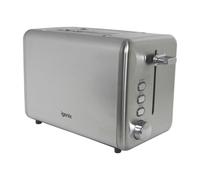 Igenix IG3202 2 Slice Toaster, Deep Slots with Adjustable Browning Control, Slide Out Crumb Tray for Easy Cleaning, Defrost and Reheat Function, Stainless Steel