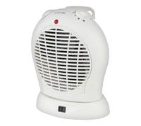 Igenix 2kW Upright Oscillating Fan Heater - 2 Heat Settings, Adjustable Temp