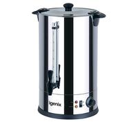 Igenix IG4030 30L Hot Water 2500W Catering Urn - Stainless Steel, Silver