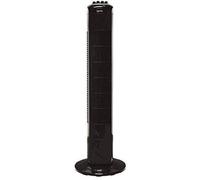 Igenix DF0030BL Oscillating Tower Fan, 30 Inch, 3 Speed Settings, 2 Hour Timer with Auto Shut Off, Black
