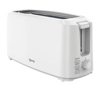 Igenix 4 Slice Long Slot Toaster, IGT0420W, White