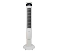 Igenix White Digital Tower Fan 43 inch - Size: 90 x 30 x 30cm - Wilko