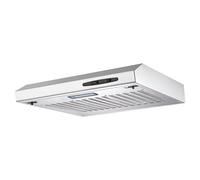 Igenix 60cm Visor Cooker Hood 72W, Energy Rating B, 212 m³/h Extraction, 3 Speeds, LED Light, Under Cabinet Kitchen Extractor Fan (Stainless Steel)