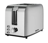 Igenix IGT0209SS Stainless Steel 2 Slice Toaster - Silver - Wilko
