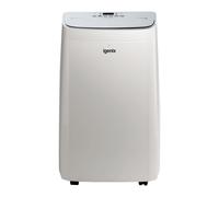 Igenix 9000 BTU 4-in-1 Portable Air Conditioner White, Cooling & Heating Fan Dehumidifier, A Rated, 18m² Coverage, 24hr Timer, IGAC03009W