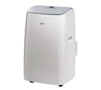 Igenix 9000 BTU 4-in-1 Portable Air Conditioner White, Cooling & Heating Fan Dehumidifier 18m² Coverage, 24hr Timer, IGAC03009W