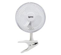 Igenix Clip on Desk Fan in White Igenix White