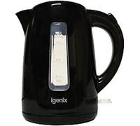 igenix Cordless Kettle 1.7 L Black 3000 W