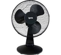 igenix Desk Fan Main 3 Speeds 47 cm Black DF1210BL 30.4 cm
