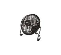 Igenix DF0004 USB Desk Fan, 4 Inch, Quiet Operation, Adjustable Tilt, Personal Mini Fan - Black