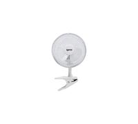 Igenix DF0006 Clip on Desk Fan, 6 Inch, 2 Speed, Quiet Operation, Ideal for Home and Office Use, Portable Clip Fan, White