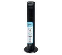 Igenix Df0035Tbl Tower Fan, Oscillating, 7.5 Hour Timer, 29 Inch, Black
