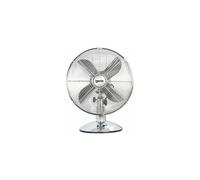 igenix 12 Inch Desk Fan, 3 Speeds, Chrome