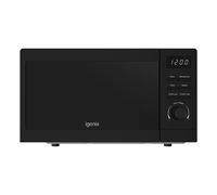 Igenix 20L 800W Digital Microwave Black, Black