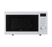 Igenix IGMS02080W 20L 800W Digital Microwave - 8 Auto Cook Programmes, 5 Power Levels, Defrost Setting, 60-Min Timer, Push Button Door, 255mm Turntable - White