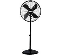 Igenix Height Adjustable Fan Main 3 Speeds 125 cm Black DF1660BL 40.64 cm Diameter