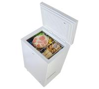 Igenix IG100 Freestanding Chest Freezer, 99 Litre, White | Freezer Basket, Suitable for Outbuildings and Garages