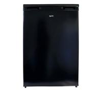 Igenix IG155B Freestanding Under Counter Fridge, 55 cm Wide, Black | 2 Adjustable Shelves, 1 Salad Drawer, 3 Door Shelves, Reversible Door, 97 Litre Capacity Fridge, 16 Litre Ice Box